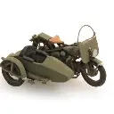 Liberator américain avec side-car - ARTITEC 387.80 - H0 1:87