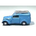 Voiture Renault Juvaquatre Fourgon tôlé bleu - REE CB 208 - HO 1/87 