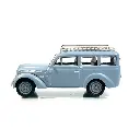 Voiture Renault Juvaquatre familiale grise - REE CB 211 - HO 1/87