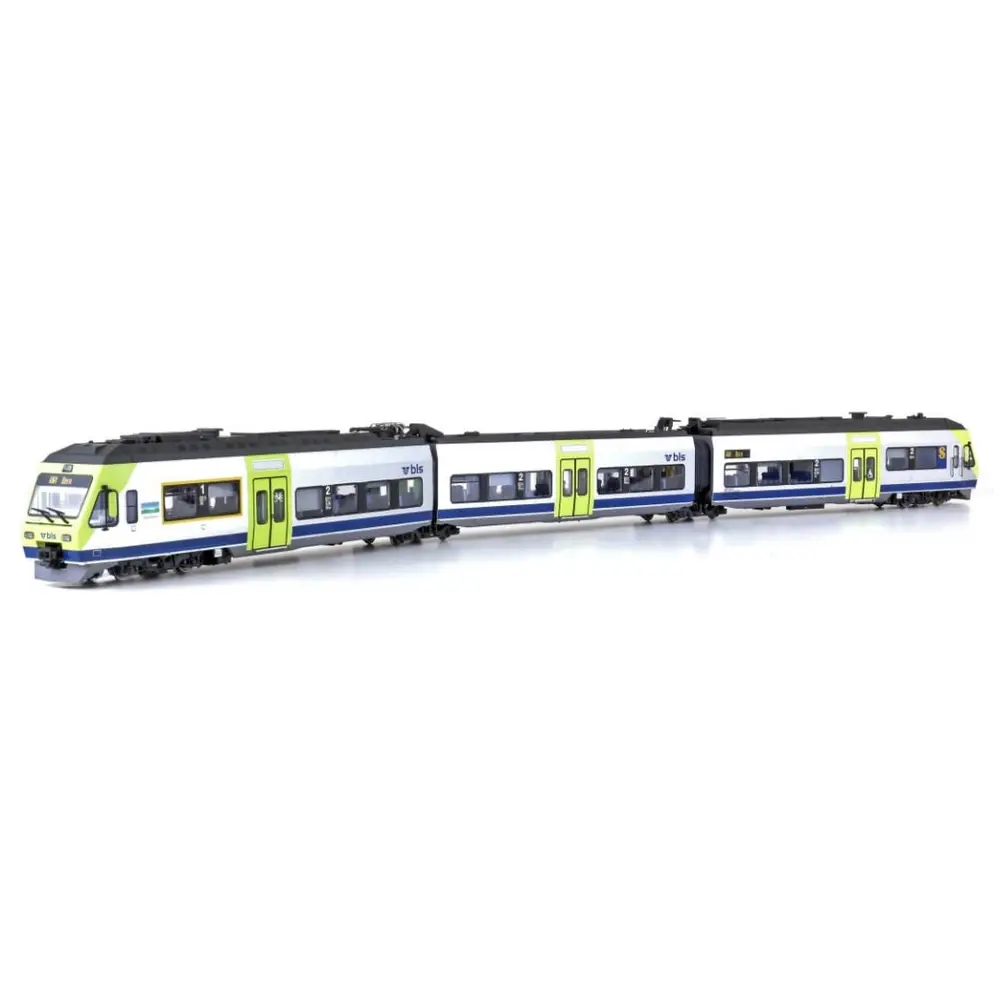 Automotrice RAbE 525 010, NINA "Gerzensee", 3 éléments - LS Models 17202AC - HO 1/87 - BLS - Ep VI - Analogique - 3R