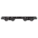 Wagon plat lourd Rlmmps 072-3 - Artitec 20.284.21 - HO 1/87 - DB - Ep IV - 2R