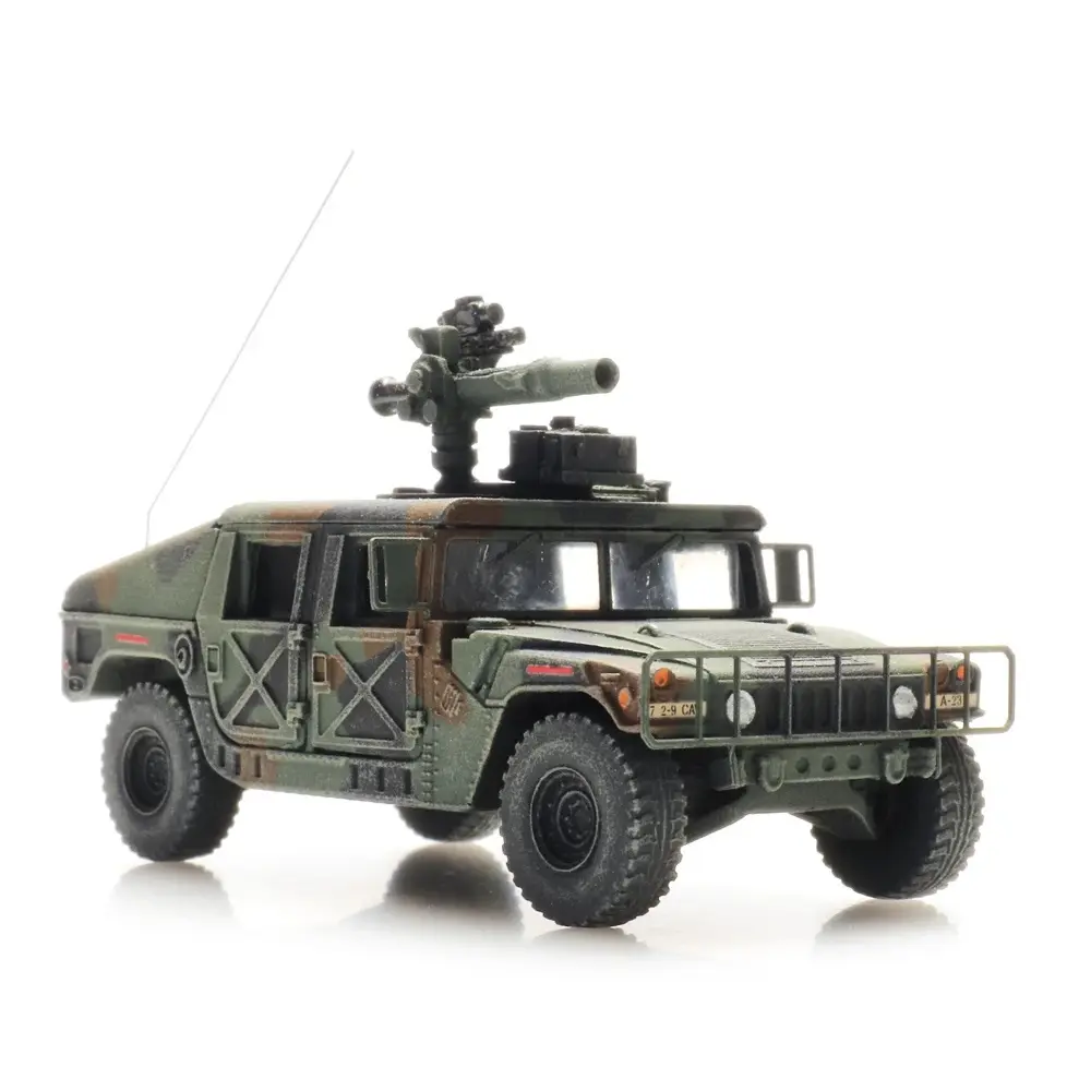 US Humvee Camo Armored TOW - Artitec AR6870544 - HO 1/87