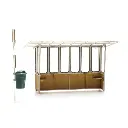 Abribus - Pays-Bas de l'Est - Artitec 387.455 - HO : 1/87