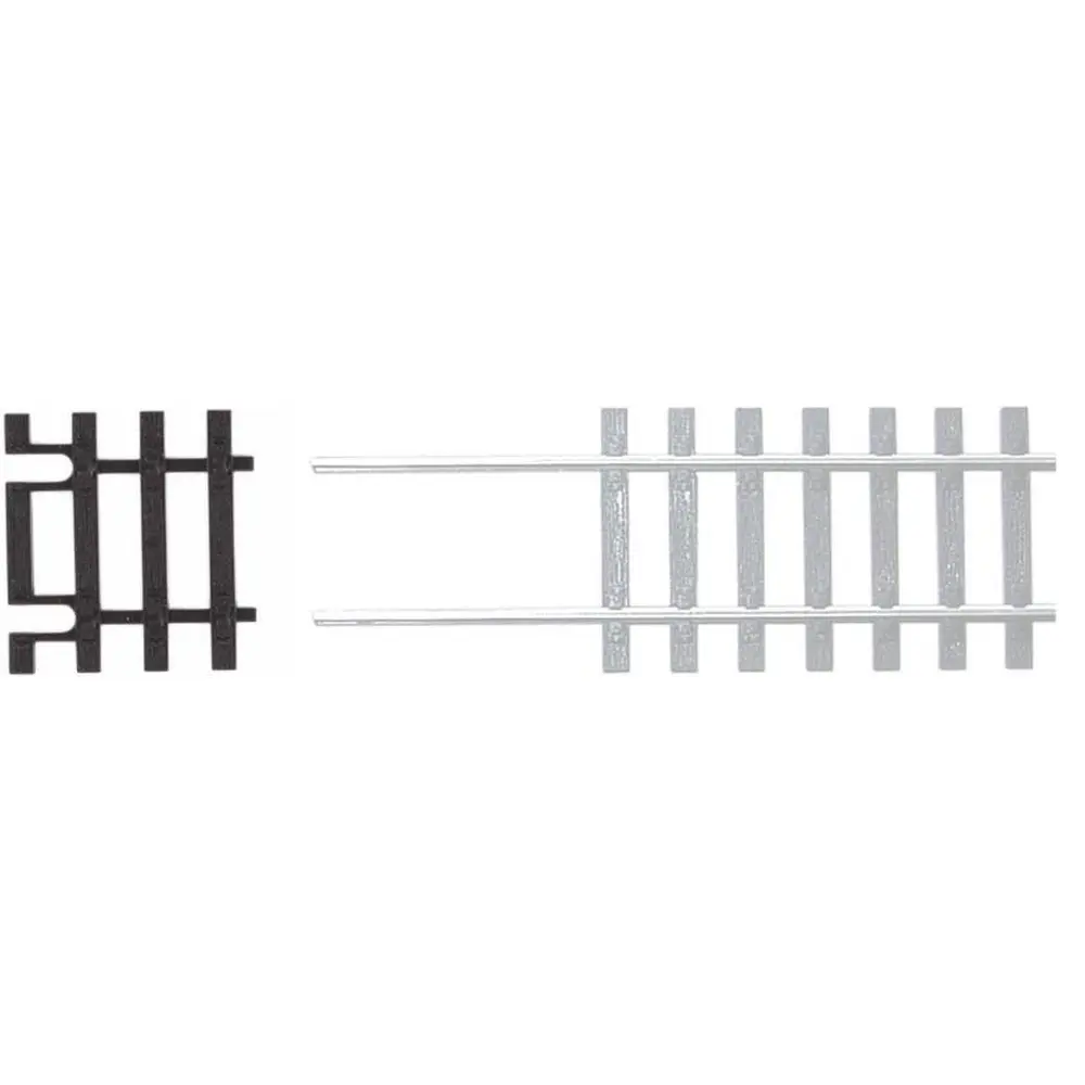 Traverses de rail 31 mm pour rail flexible - Piko 55282 - HO 1/87 