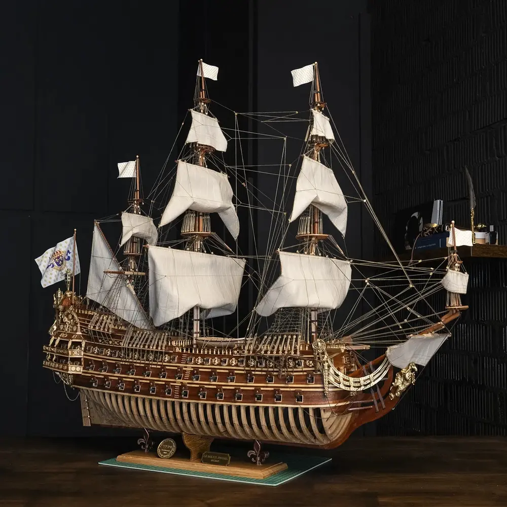 Navire Soleil Royal, édition limitée et numérotée - Occre PR002 - 1/70