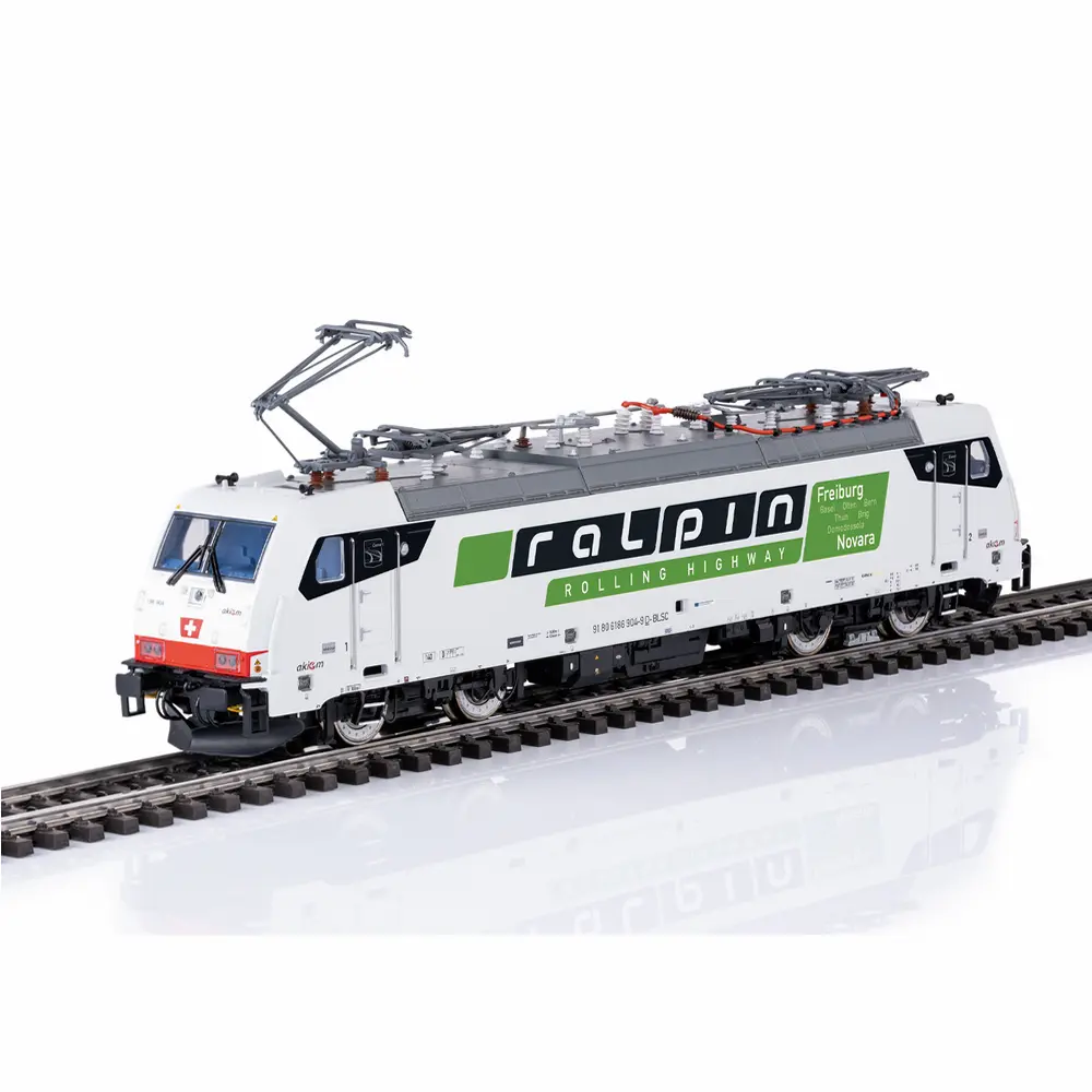 Locomotive électrique BR 186 - Märklin 38801 - HO 1/87 - CFF - Ep VI - Digital sound - 3R