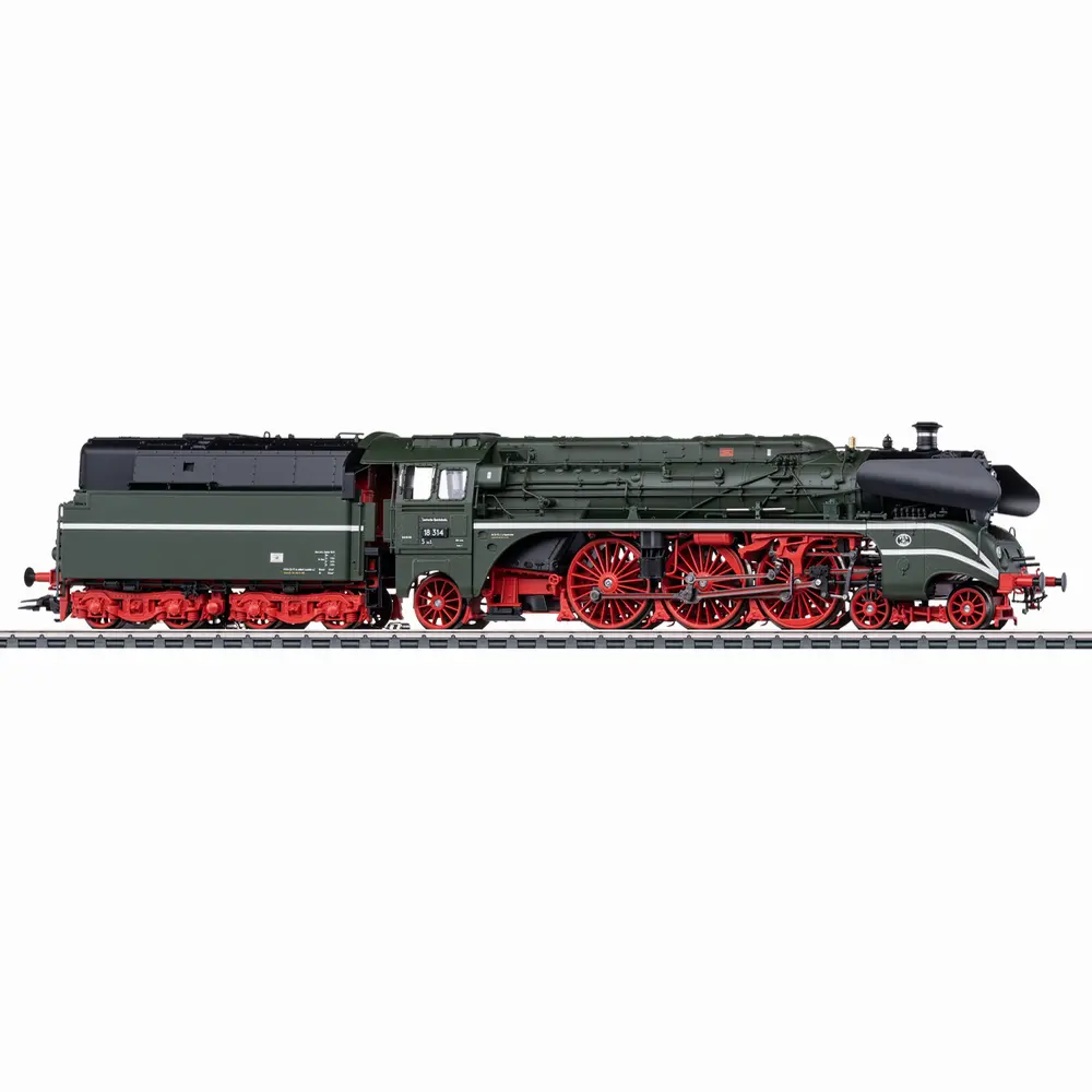 Locomotive tender à vapeur BR 18.3 - Märklin 39029 - HO 1/87 - DR - Ep III - Digital sound fumigène - 3R