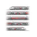 Rame automotrice grande vitesse RABe 501 Giruno - Märklin 39812 - HO 1/87 - CFF - Ep VI - Digital sound - 3R