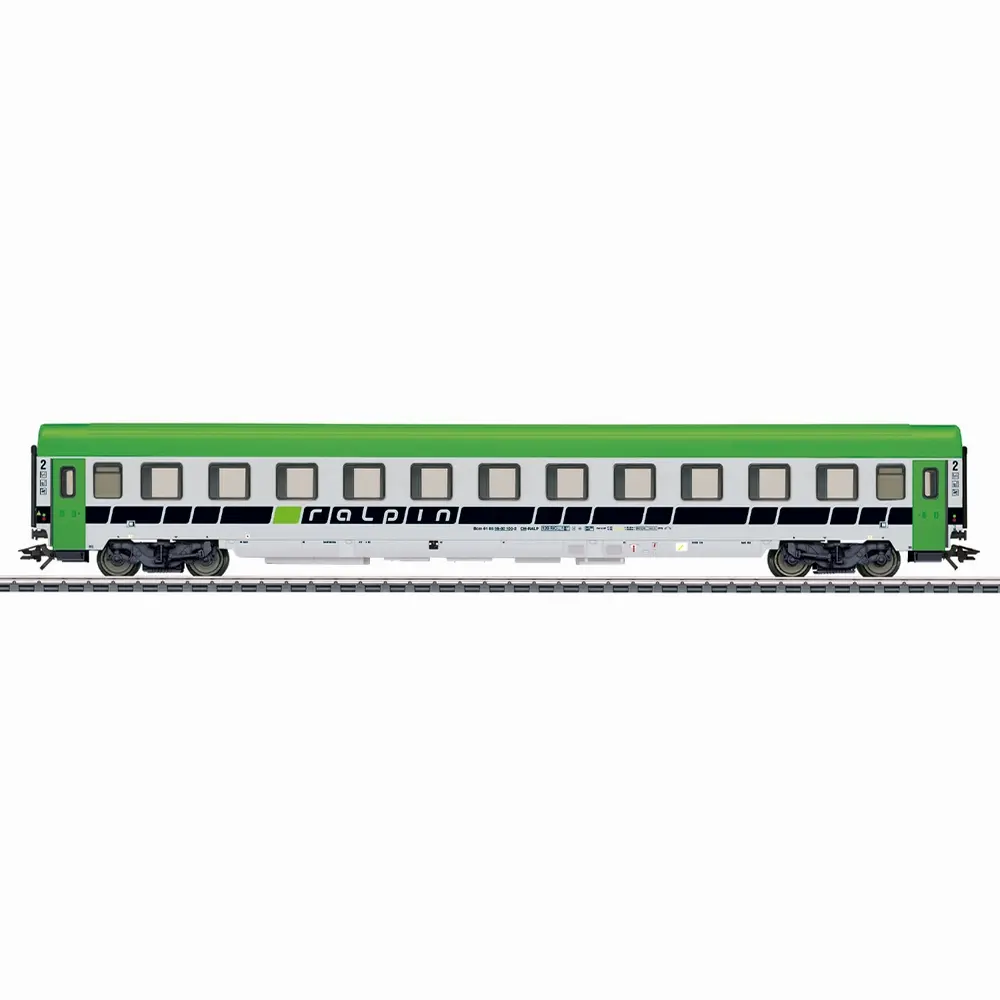 Voiture Bcm "route roulante" - Märklin 43613 - HO 1/87 - Ralpin AG - Ep VI - 3R