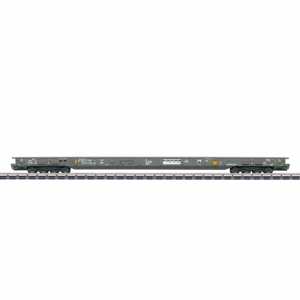 Wagon plat marchandise "Route roulante" - Märklin 47408 - HO 1/87 - RAlpin AG - Ep VI - 3R 