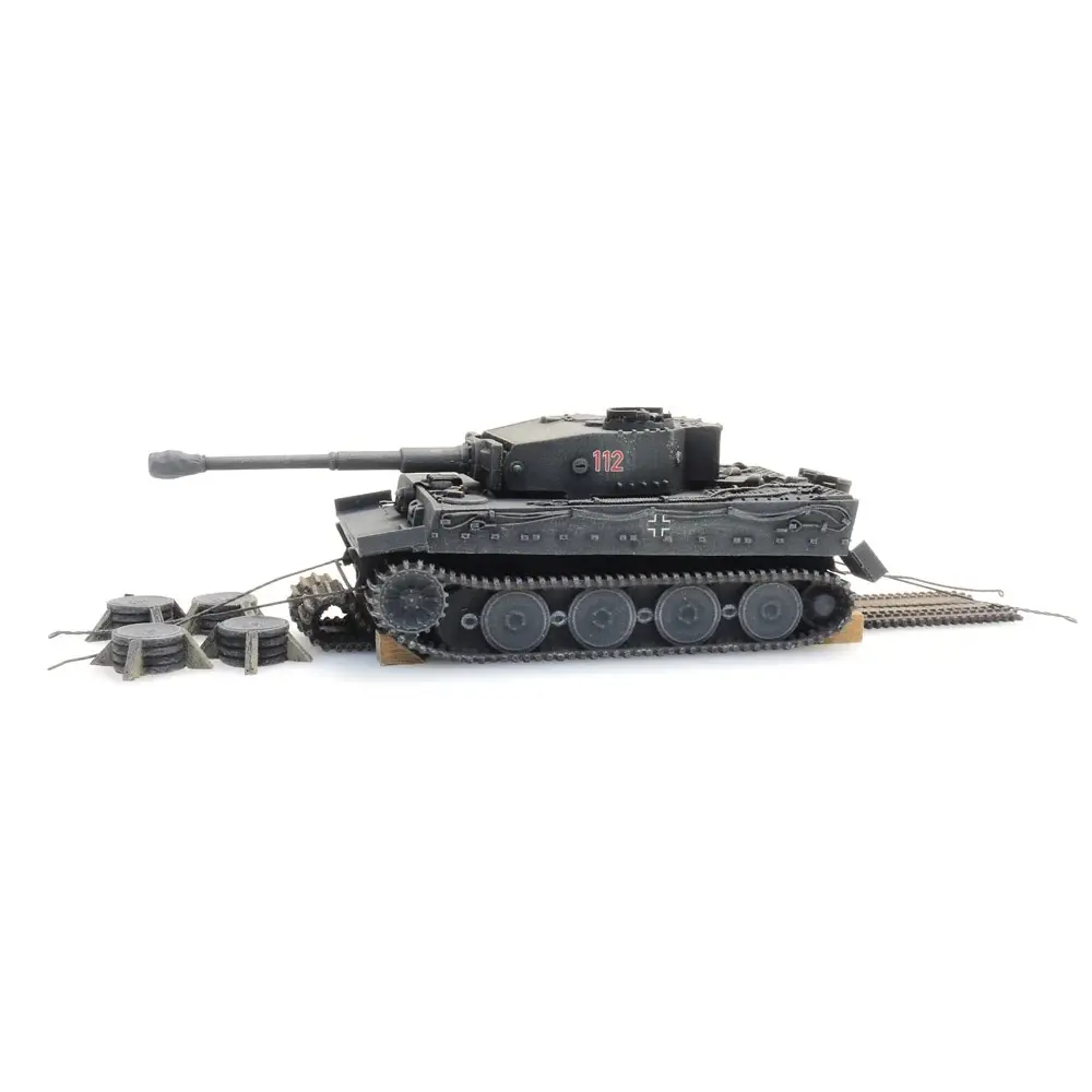 Tigre I Grau Eisenbahntransport - Artitec 6870401 - HO : 1/87
