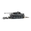 Tigre I Grau Eisenbahntransport - Artitec 6870401 - HO : 1/87