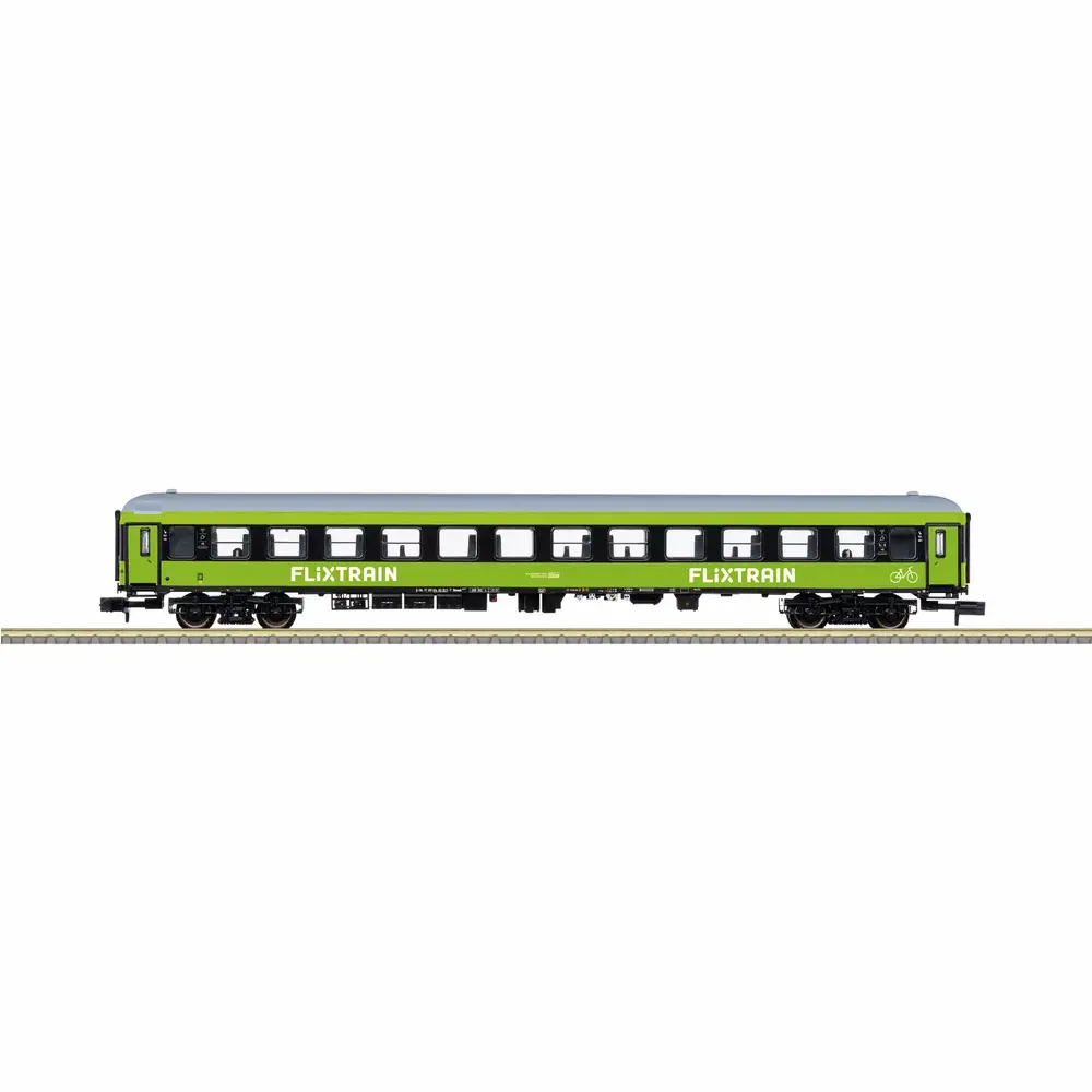 Voiture voyageur train express « FlixTrain » - Minitrix 15797 - N 1/160 - Privée - Ep VI - 2R