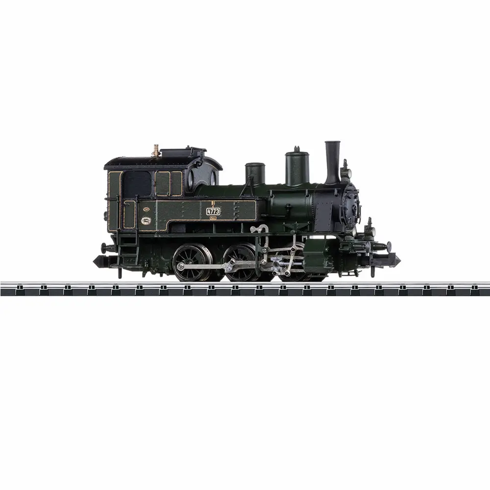 Locomotive à vapeur R3/3 - Minitrix 16332 - N 1/160 - DRB - Ep II - Digital sound - 2R