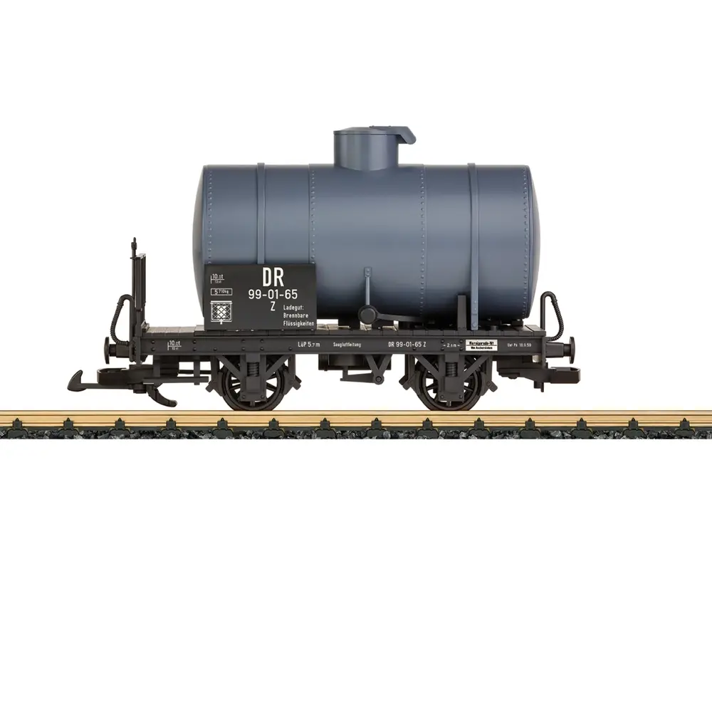 Wagon-citerne - LGB 40556 - G 1/22,5 - DR - EP.III - 2R