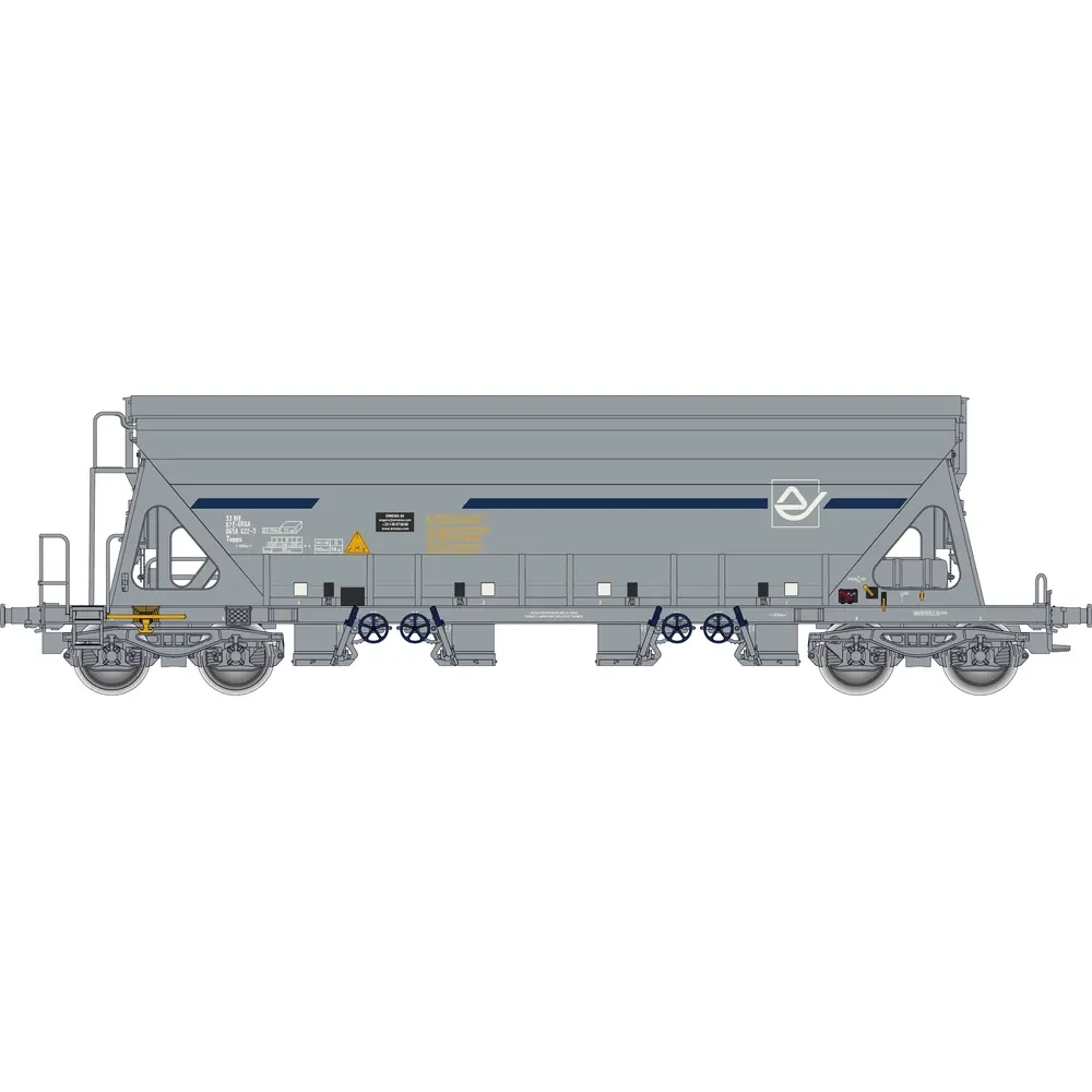 Wagon trémie Tapps gris - Albert Modell 065322 - HO 1/87 - F-ERSA - Ep VI - 2R