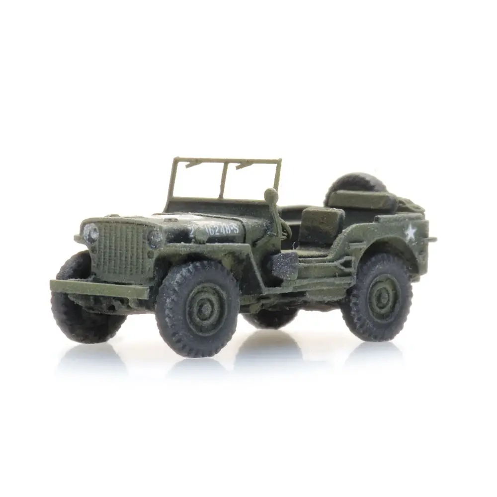 Jeep Willys américaine - Artitec 6160108 - N 1/160
