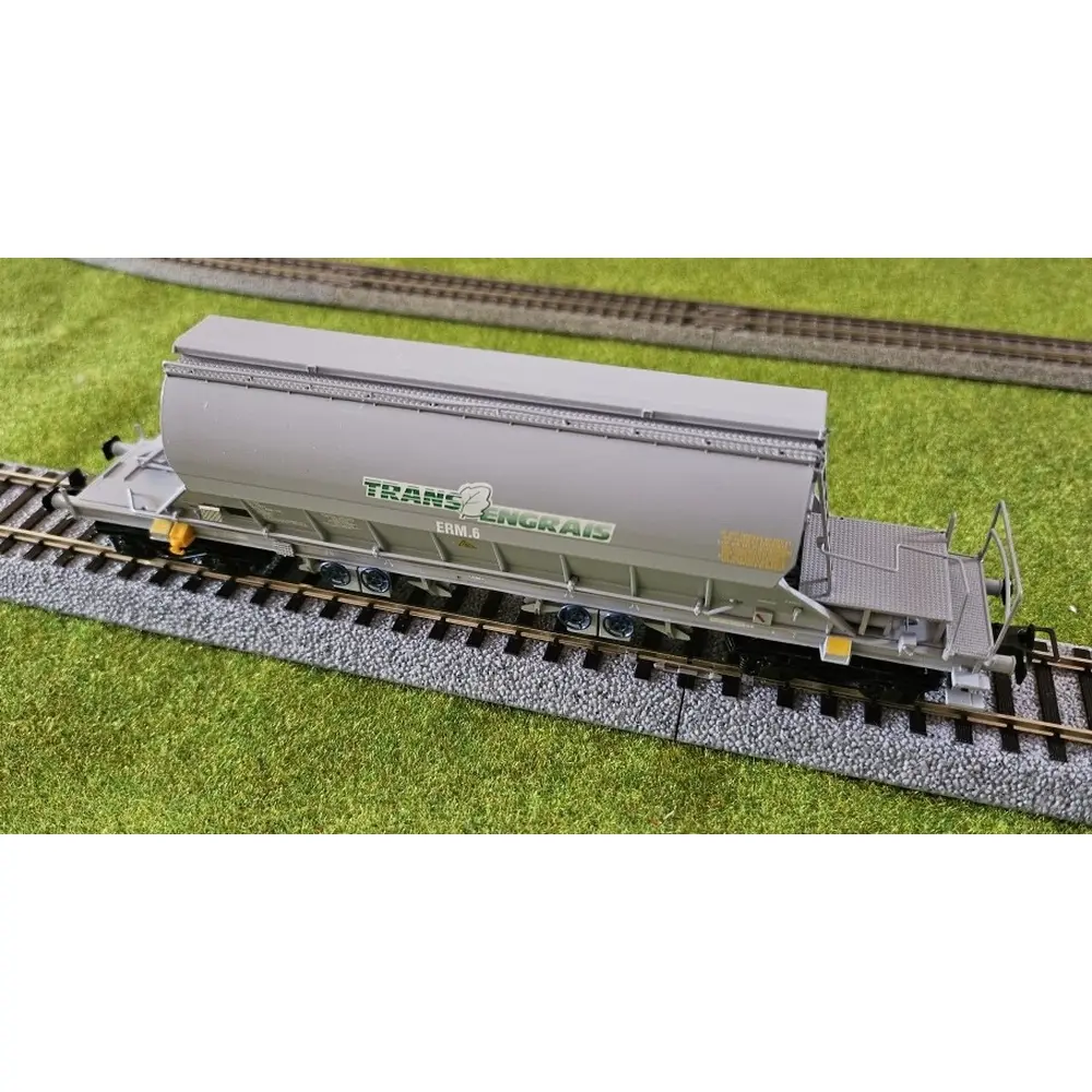 Wagon trémie Taoos TRANS ENGRAIS - Jouef HJS6317 - HO 1/87 - SNCF - Ep VI - 2R