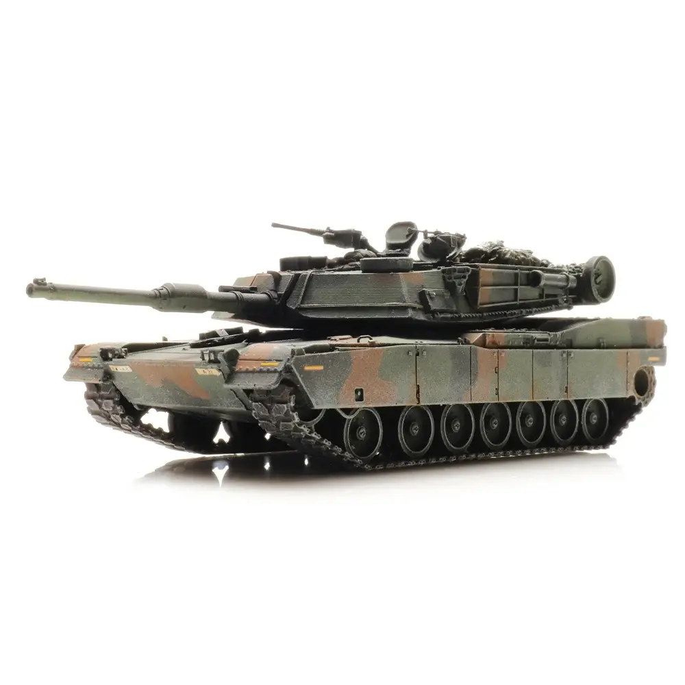 Camouflage OTAN M1A1 Abrams de l'armée américaine - ARTITEC 6870139 - HO 1/87