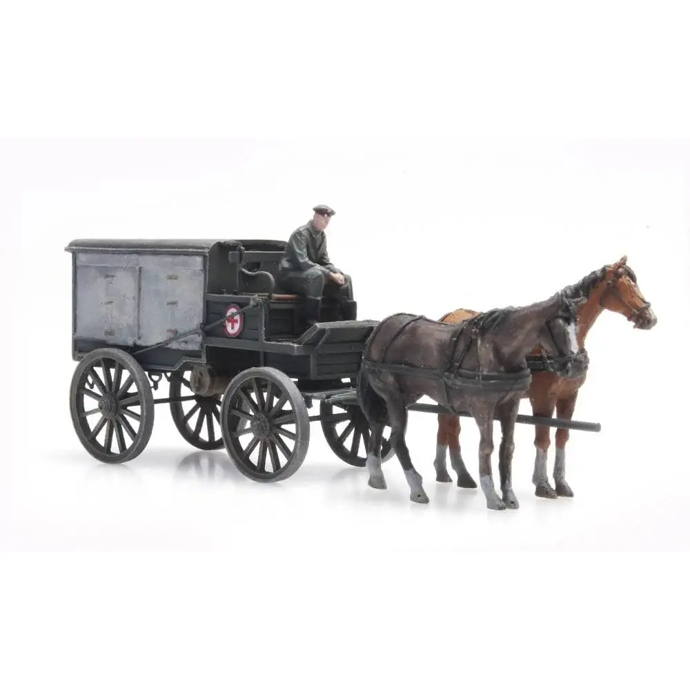 Ambulance de la première guerre mondiale - Artitec 387.386 - HO 1/87