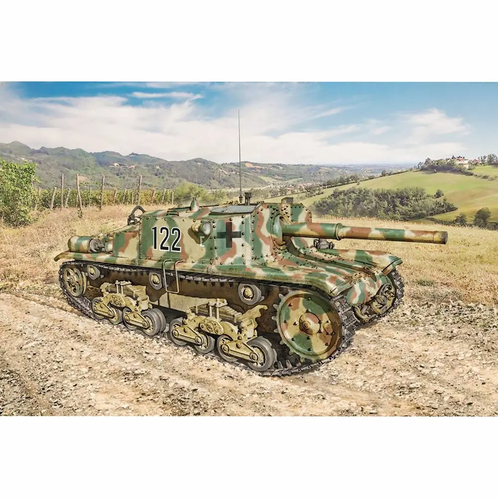 Char Semovente M42 da 75/34 E.Spéciale - Italeri 6759 - 1/35