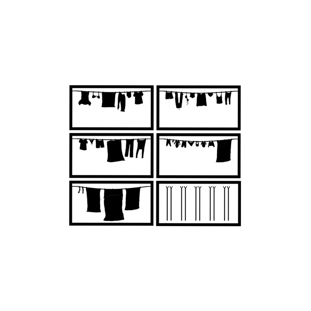 Modèle de linge suspendu - Mafen 211133 - N 1/160