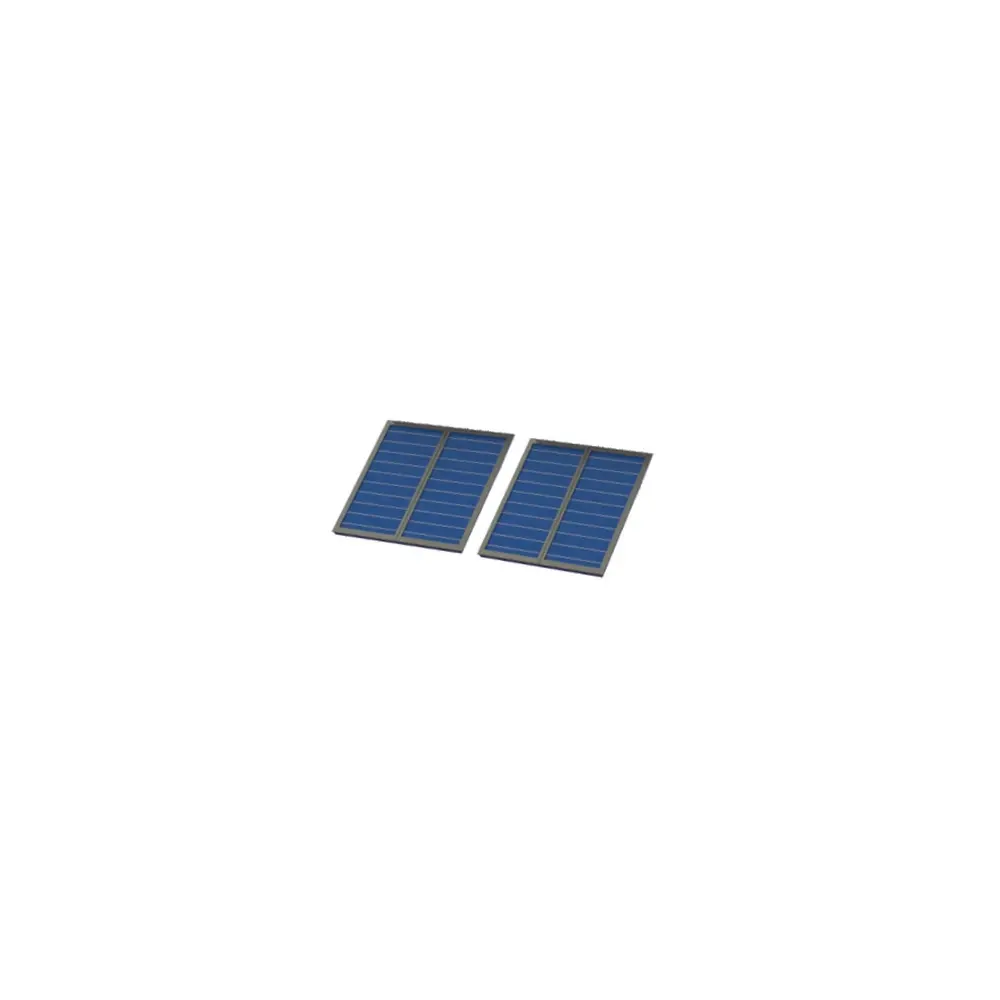 2 panneaux solaires - 87Train 221076 - HO 1/87