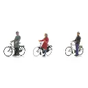 3 cyclistes qui attendent - Artitec 5870018 - HO 1/87