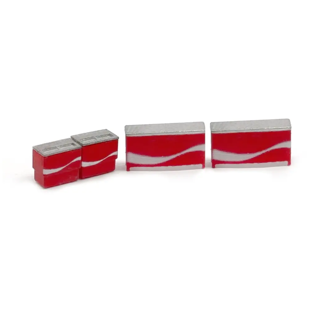 Comptoir de bar et distributeur - 87Train 221124 - HO 1/87