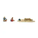 Enfant + Château de Sable - Artitec 5870103 - HO 1/87