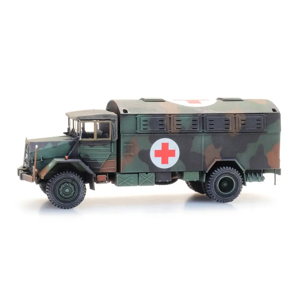 Ambulance MAN 630 L2 A - Artitec 6870419 - HO 1/87