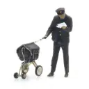 Facteur et charrette - Artitec 5870004 - HO 1/87 