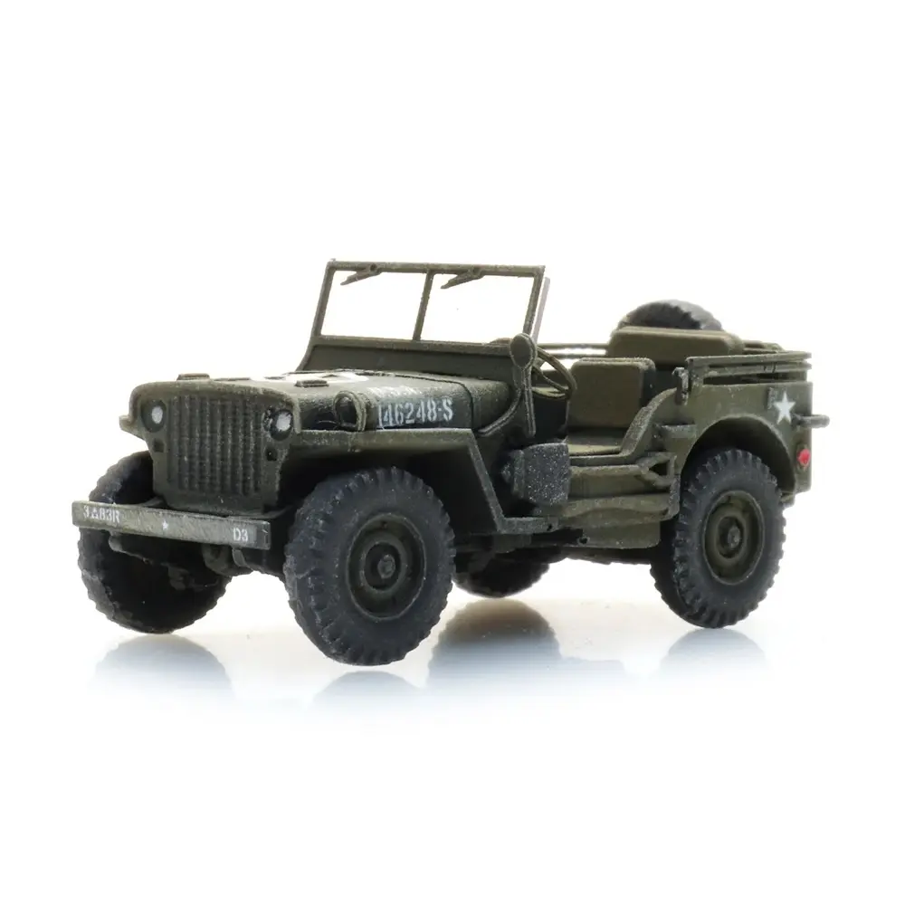Jeep Willys américaine - Artitec 6870579 - HO 1/87