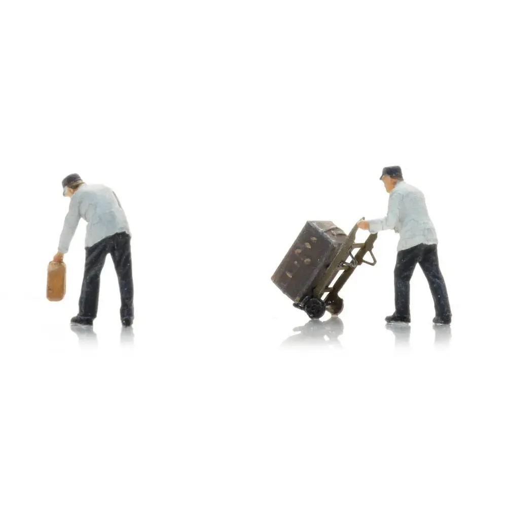 Porteurs avec bagages - Artitec 5160004 - N 1/160