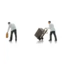 Porteurs avec bagages - Artitec 5160004 - N 1/160