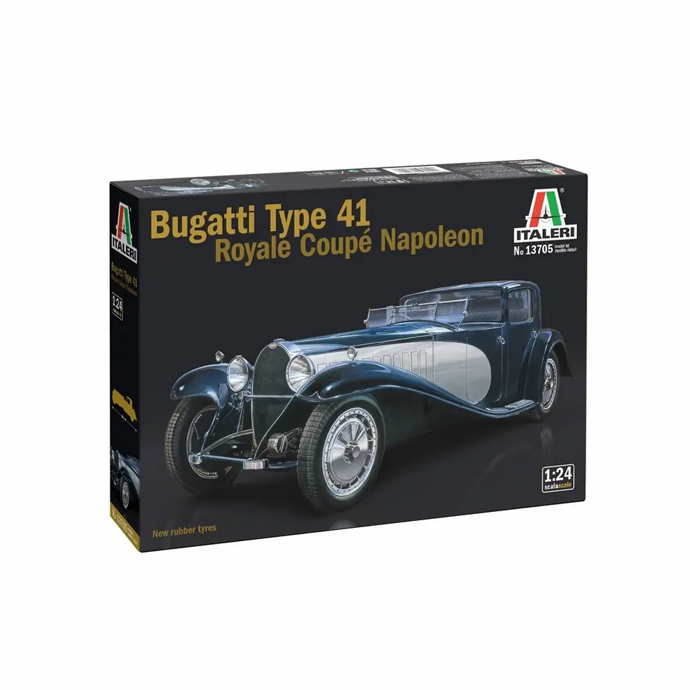 Bugatti Type 41 Royale Coupé Napoléon - Italeri 13705 - 1/24