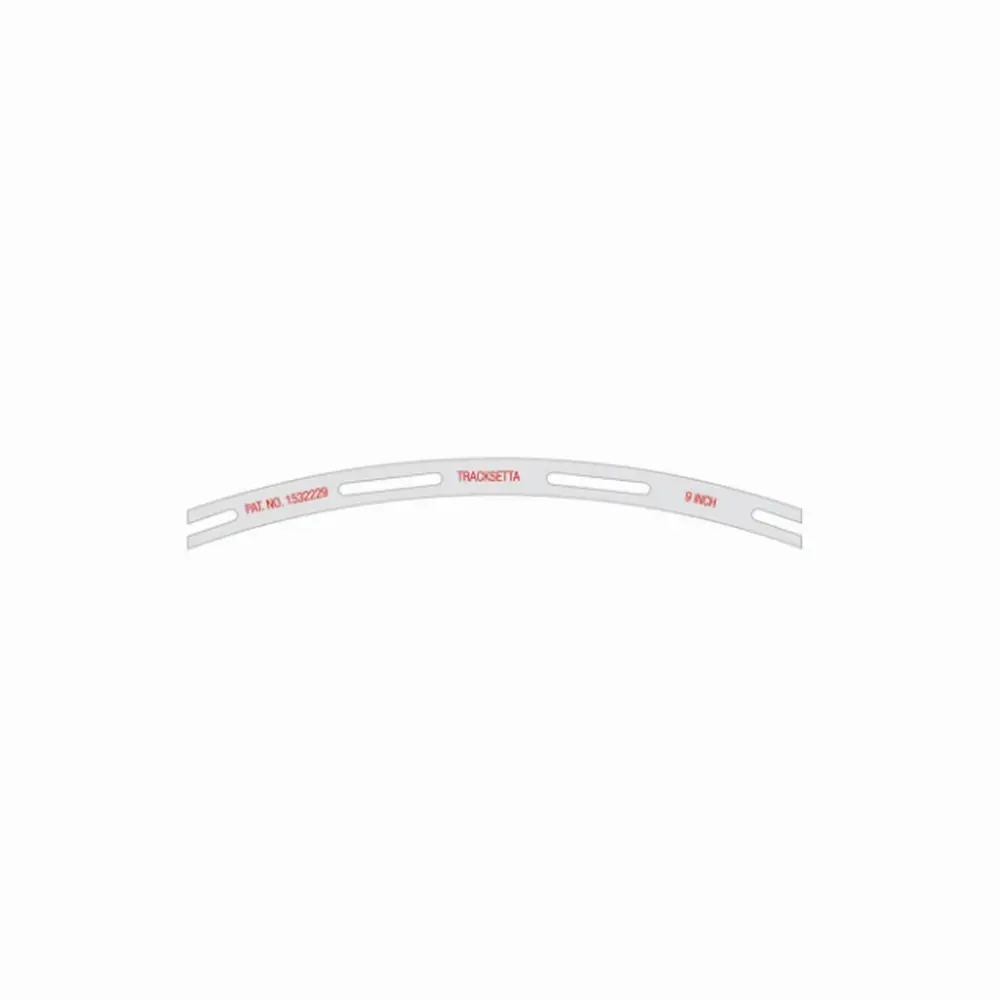 Gabarit rayon de 9 pouces - Peco NT9 - N 1/160