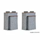 2 piliers de pont - Vollmer 47820 - N 1/160