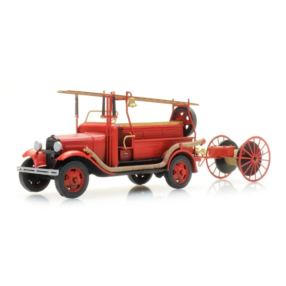Camion de pompiers Ford modèle AA - Artitec 387.500 - HO 1/87
