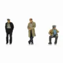 Figurines de flâneurs - ARTITEC AR5870053 - HO 1/87