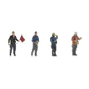 Industrie des shunters (4x) - Artitec 5870086 - HO 1/87