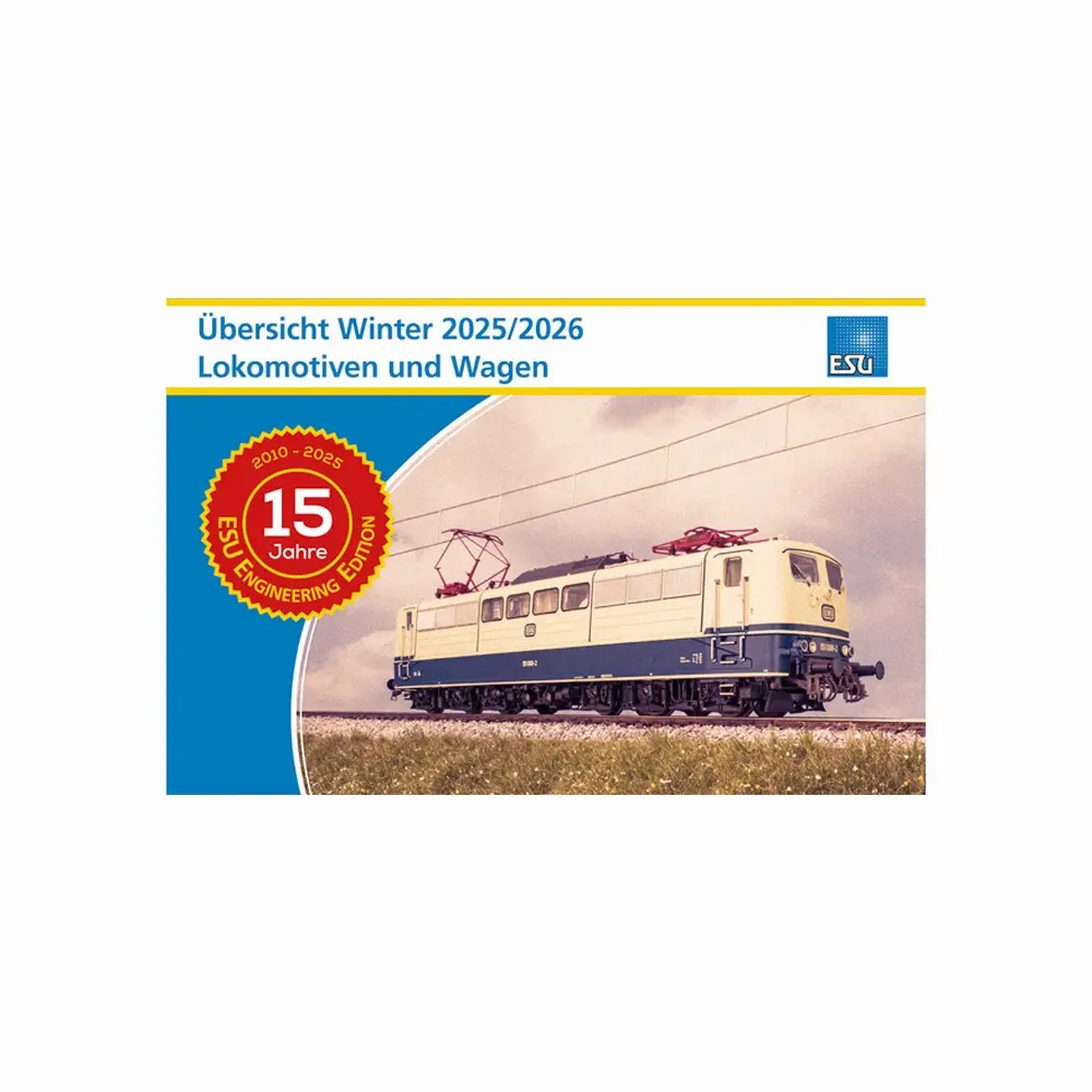 Catalogue Esu automne/hiver 2025 locomotives et voitures - Esu 52990