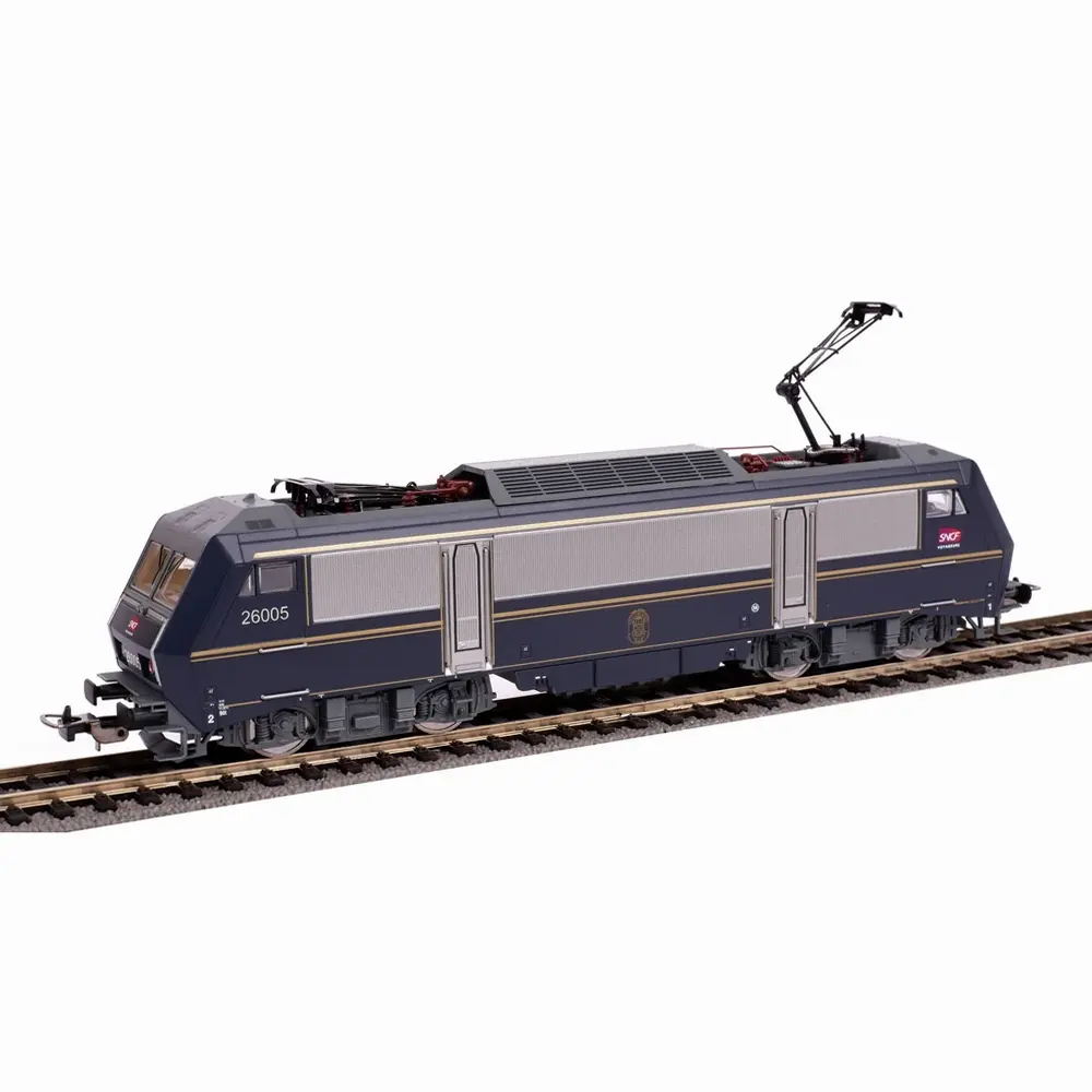 Locomotive électrique BB 26005 "Trains Spéciaux" logo Carmillon - Piko 96153 - HO 1/87 - SNCF - Ep VI - Analogique - 2R