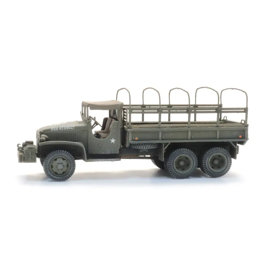 Camion cargo de l'armée américaine GMC CCKW-353 - Artitec 6870732 - HO 1/87