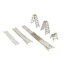 Ensemble d'échelle - Artitec 322.016 - Z 1/220