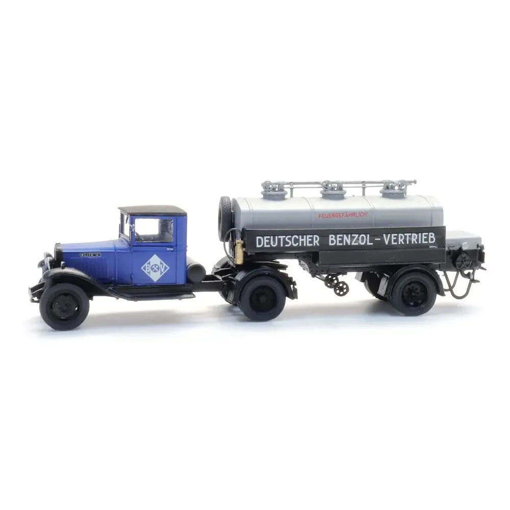 Camion-citerne Opel Blitz 6 Aral - Artitec 387.629 - HO 1/87