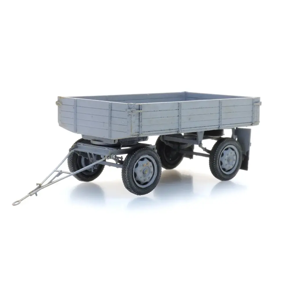 Remorque E3 3t DDR - Artitec 387.535 - HO 1/87