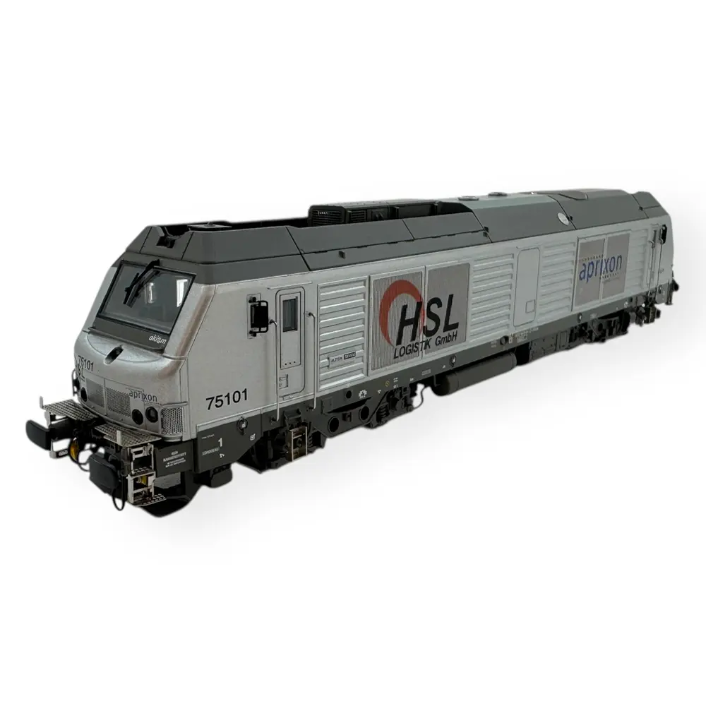 Locomotive type BO.BO. Akiem - Oskar 1534 - HO 1/87 - HSL - Ep VI - Analogique - 2R