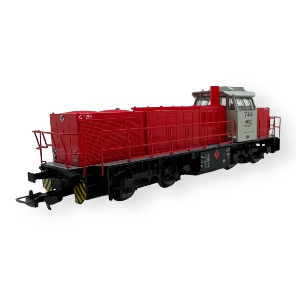Locomotive diesel Vossloh G 1206 rouge - Piko 95185 - HO 1/87 - VFL - Ep VI - Digital - 2R