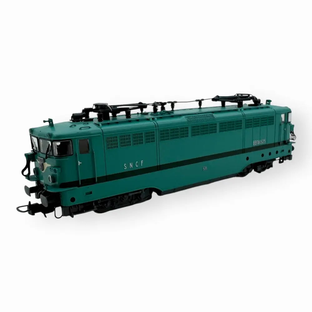 Locomotive électrique BB 16505 livrée verte origine bandes vertes affectation LENS - LS Models 10151 - HO 1/87 - SNCF - Ep III - Digital - 2R